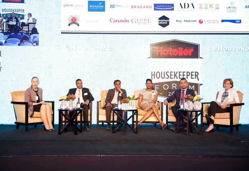 The first panel at the Hotelier Executive Housekeeper Forum 2017.